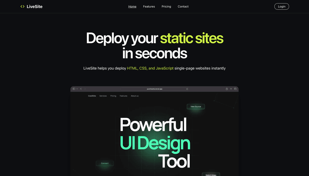 Livesite